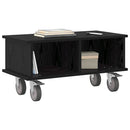 TV-bord Sort eg 68,5 x 35 x 35 cm Konstrueret træ