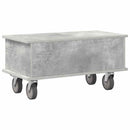 TV-bord Beton Grå 68,5 x 35 x 35 cm Konstrueret træ