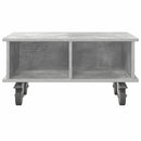 TV-bord Beton Grå 68,5 x 35 x 35 cm Konstrueret træ