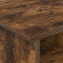 TV-bord Røget eg 68,5 x 35 x 35 cm Konstrueret træ