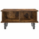 TV-bord Røget eg 68,5 x 35 x 35 cm Konstrueret træ
