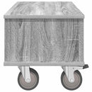 TV-bord Grå Sonoma 68,5 x 35 x 35 cm Konstrueret træ