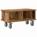 TV-bord Gammelt træ 68,5 x 35 x 35 cm Konstrueret træ