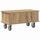 TV-bord Artisan Egetræ 68,5 x 35 x 35 cm Konstrueret træ