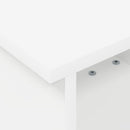 TV-bord Hvid 37 x 35 x 35 cm Konstrueret træ