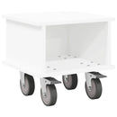 TV-bord Hvid 37 x 35 x 35 cm Konstrueret træ