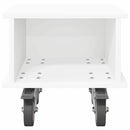 TV-bord Hvid 37 x 35 x 35 cm Konstrueret træ