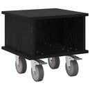 TV-bord Sort eg 37 x 35 x 35 cm Konstrueret træ