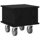 TV-bord Sort eg 37 x 35 x 35 cm Konstrueret træ
