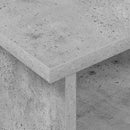 TV-bord Beton Grå 37 x 35 x 35 cm Konstrueret træ
