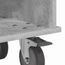 TV-bord Beton Grå 37 x 35 x 35 cm Konstrueret træ