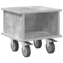 TV-bord Beton Grå 37 x 35 x 35 cm Konstrueret træ