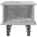 TV-bord Beton Grå 37 x 35 x 35 cm Konstrueret træ