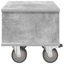 TV-bord Beton Grå 37 x 35 x 35 cm Konstrueret træ