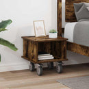 TV-bord Røget eg 37 x 35 x 35 cm Konstrueret træ