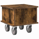 TV-bord Røget eg 37 x 35 x 35 cm Konstrueret træ