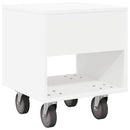 Sengebord 2 pcs Hvid 40,5 x 40 x 48 cm Konstrueret træ