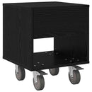 Sengebord Sort eg 40,5 x 40 x 48 cm Konstrueret træ