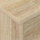 Sengebord 2 pcs Sonoma eg 40,5 x 40 x 48 cm Konstrueret træ