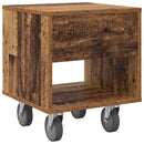 Sengebord 2 pcs Gammelt træ 40,5 x 40 x 48 cm Konstrueret træ