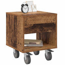 Sengebord 2 pcs Gammelt træ 40,5 x 40 x 48 cm Konstrueret træ
