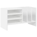 Pladeskab Hvid 78,5 x 35 x 45 cm Konstrueret træ