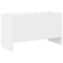 Pladeskab Hvid 78,5 x 35 x 45 cm Konstrueret træ
