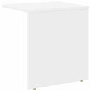 Endebord Hvid 37 x 32 x 40 cm Konstrueret træ