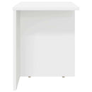 Endebord Hvid 37 x 32 x 40 cm Konstrueret træ