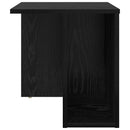 Endebord Sort eg 37 x 32 x 40 cm Konstrueret træ