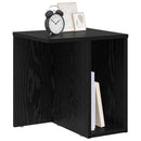 Endebord Sort eg 37 x 32 x 40 cm Konstrueret træ