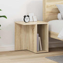 Endebord Sonoma eg 37 x 32 x 40 cm Konstrueret træ