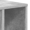 Endebord Beton Grå 37 x 32 x 40 cm Konstrueret træ
