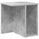 Endebord Beton Grå 37 x 32 x 40 cm Konstrueret træ