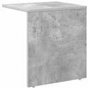 Endebord Beton Grå 37 x 32 x 40 cm Konstrueret træ