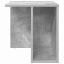 Endebord Beton Grå 37 x 32 x 40 cm Konstrueret træ