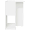 Endebord Hvid 35 x 40 x 55 cm Konstrueret træ