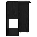 Endebord Sort eg 35 x 40 x 55 cm Konstrueret træ