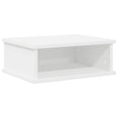 Sengebord 2 pcs Hvid 40 x 31 x 15 cm Konstrueret træ