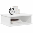 Sengebord 2 stk. Hvid 40 x 31 x 15 cm Konstrueret træ