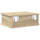 Sengebord 2 pcs Sonoma eg 40 x 31 x 15 cm Konstrueret træ