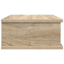 Sengebord 2 stk. Sonoma eg 40 x 31 x 15 cm Konstrueret træ