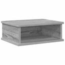 Sengebord 2 pcs Grå Sonoma 40 x 31 x 15 cm Konstrueret træ