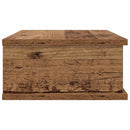 Sengebord 2 pcs Gammelt træ 40 x 31 x 15 cm Konstrueret træ