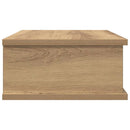 Sengebord 2 stk. Artisan Egetræ 40 x 31 x 15 cm Konstrueret træ
