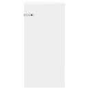 Endebord Hvid 29,6 x 29,6 x 60 cm Konstrueret træ