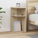 Endebord Sonoma eg 29,6 x 29,6 x 60 cm Konstrueret træ