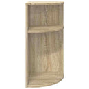 Endebord Sonoma eg 29,6 x 29,6 x 60 cm Konstrueret træ