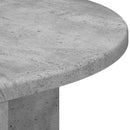 Endebord Beton Grå 29,6 x 29,6 x 60 cm Konstrueret træ