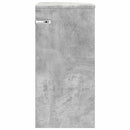 Endebord Beton Grå 29,6 x 29,6 x 60 cm Konstrueret træ